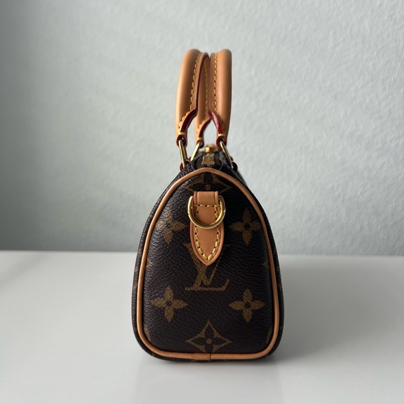 Louis Vuitton’s Nano Speedy/ Monogram canvas. - Picture 3 of 6